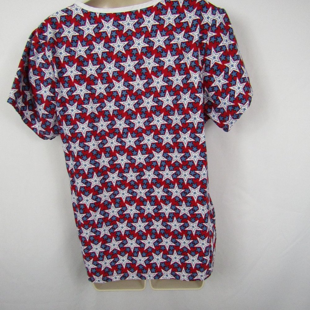 Women's | Independence Day | Hospital Scrubs | Small - Picture 2 of 4